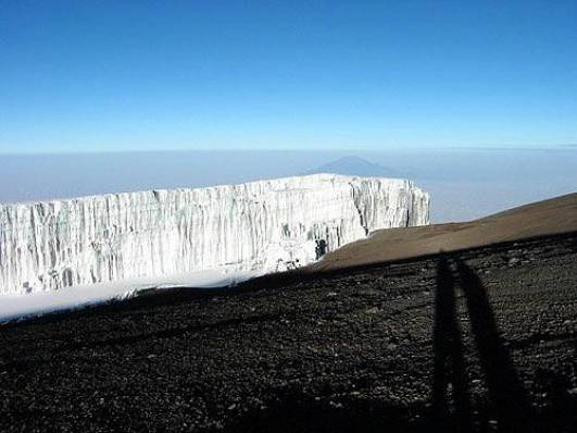 Gipfelgletscher des Mt.Kilimanjaro