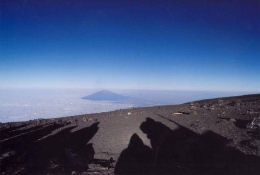 Mount Meru am Horizont