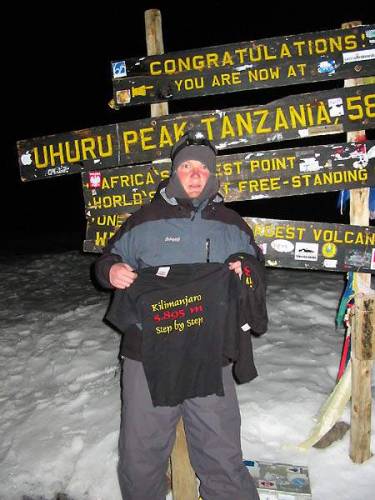 Uhuru Peak am 04.02.2007