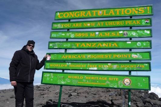 Uhuru Peak am 02.10.2012