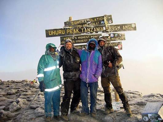 Uhuru Peak am 24.07.2005