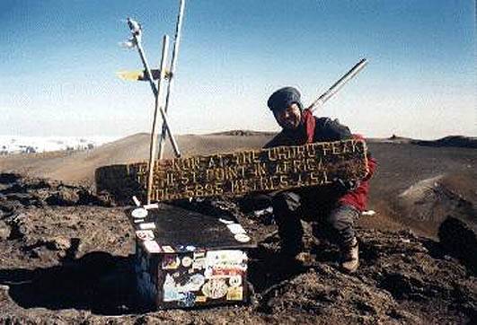 Uhuru Peak am 06.03.1999
