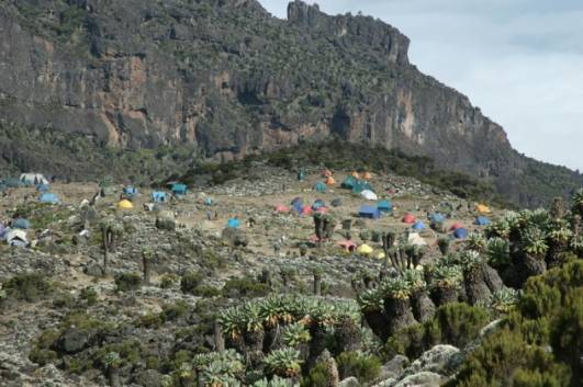 Das Barranco Camp 3950m