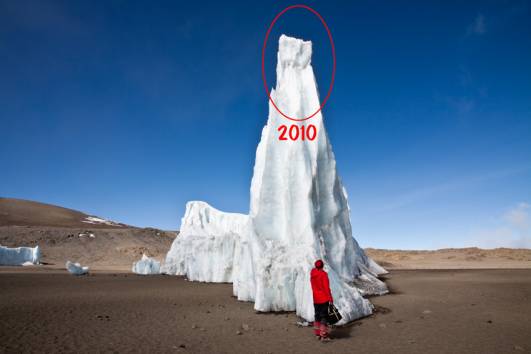 Furtwngler-Gletscher im Vergleich 2010