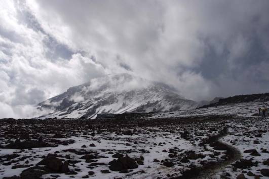 Schnee am Kilimanjaro