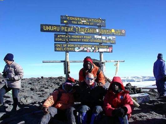 Uhuru Peak am 29.07.2004