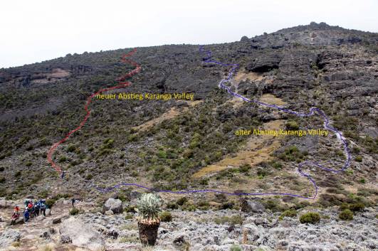 30 Abstieg Karanga Valley