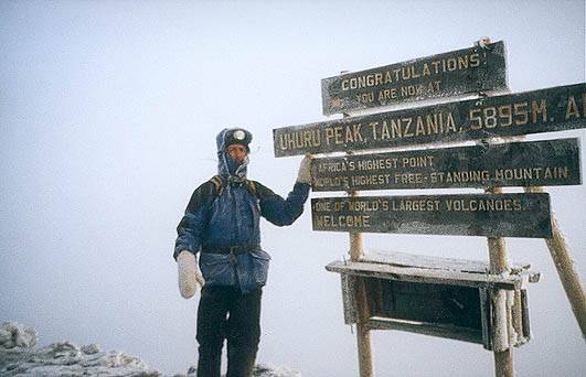 Uhuru Peak am 13.09.2000