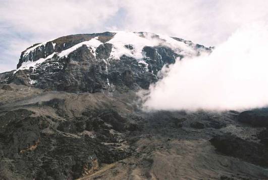 Sicht zum Kili-Gipfel