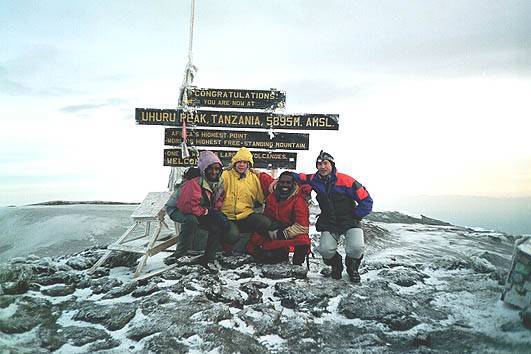 Uhuru Peak 17.01.2002