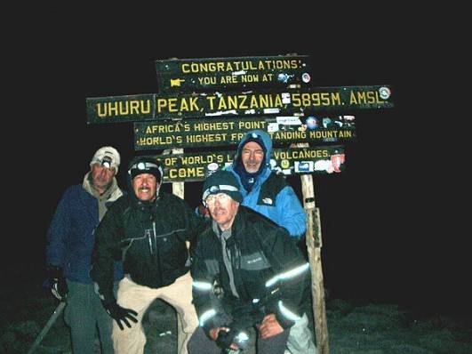Uhuru Peak am 06.08.2005