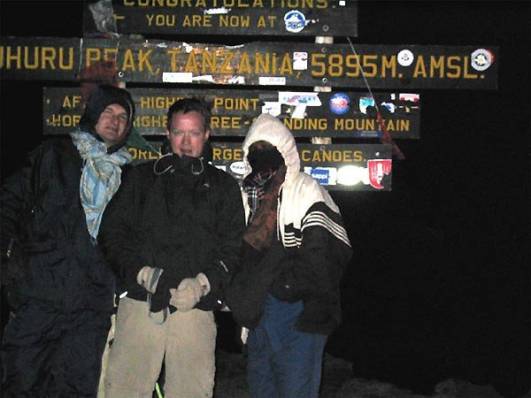 Uhuru Peak am 13.02.2005