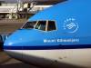KLM-Flieger mit Zielvorgabe
