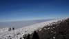 Mount Meru aus der Wolkendecke