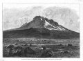 1888 Der Kimawensi Ostgipfel des Kilimandscharo vom Hochplateau aus Westen gesehen.jpg