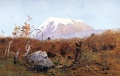 Wilhelm Kuhnert (1865-1926) Der Kibo (Kilimandscharo) 800px.jpg