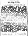 1937 10 21 The Sydney Morning Herald Kilimanjaro Ursular Albinius.jpg