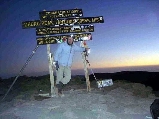 Uhuru Peak am 07.08.2005