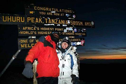 Uhuru Peak am 29.07.2005