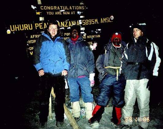 uhuru Peak am 29.01.2006
