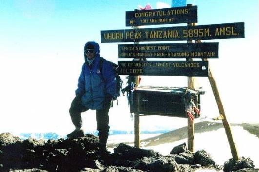 Uhuru Peak am 26.07.2001