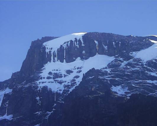 Kibo-Gletscher