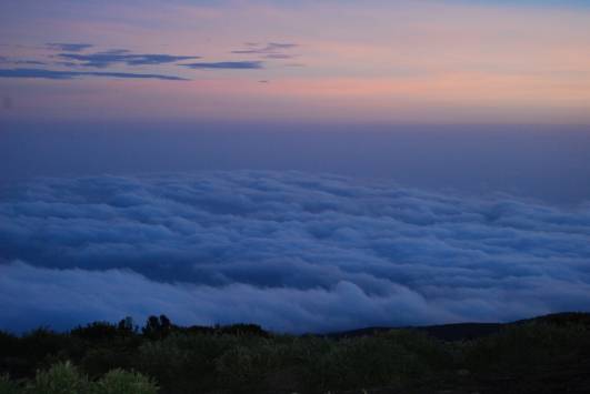 Wolkenmeer bei Horombo (22.05.13)