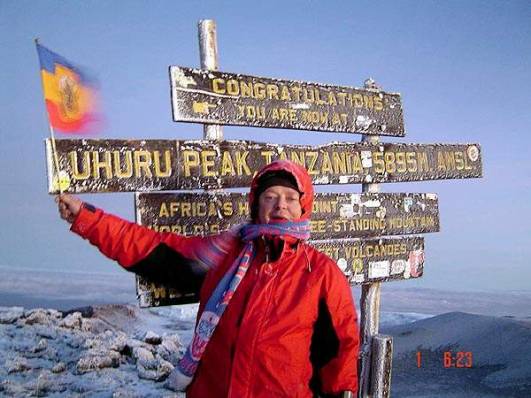 Uhuru Peak am 01.02.2006
