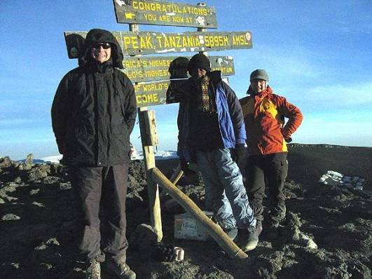 Uhuru Peak am 13.03.2006