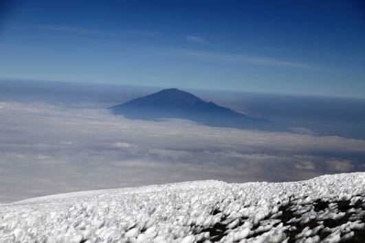 Blick auf den Mount Meru