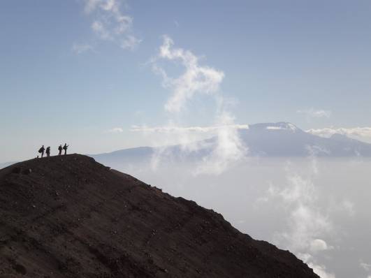 Mt.Meru - Am Gipfel