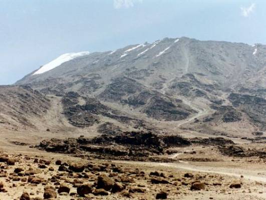 Krater Trail mit Kibo Hut