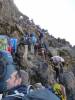 <small><b>Bilder von der Lemosho Route aus dem Kilimanjaro-Gipfelbuch-Eintrag-Nr.: 259</b><br>Eintrag-Titel : Januar 2013 von Christian vom 2013-01-16 11:07:47<br><b>Bild-Beschreibung : Tag 4 - Barranco Wall</b></small>