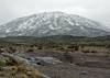 <small><b>Bilder von der Rongai Route aus dem Kilimanjaro-Gipfelbuch-Eintrag-Nr.: 167</b><br>Eintrag-Titel : Gipfelsieg im Februar 2005 von Dr. Hartmut Parthe vom 2006-06-29 13:47:00<br><b>Bild-Beschreibung : Kibo im Schnee</b></small>