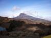 <small><b>Bilder von der Lemosho Route aus dem Kilimanjaro-Gipfelbuch-Eintrag-Nr.: 344</b><br>Eintrag-Titel : Wenn große Träume wahr werden - Kili 2014 von Claudia S. vom 2014-08-13 12:35:25<br><b>Bild-Beschreibung : Der Mawenzi zeigt sich</b></small>