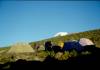 <small><b>Bilder von der Rongai Route aus dem Kilimanjaro-Gipfelbuch-Eintrag-Nr.: 8</b><br>Eintrag-Titel : Exkursion-2000, mit Sport-Schmidt von Karl Pfeifer vom 2000-10-15 15:55:00<br><b>Bild-Beschreibung : Zelte an den Horombo Hütten</b></small>