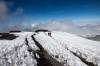 <small><b>Bilder von der Lemosho Route aus dem Kilimanjaro-Gipfelbuch-Eintrag-Nr.: 318</b><br>Eintrag-Titel : Lemosho Route mit Crater Camp von Rüdiger Achtenberg vom 2013-11-20 12:41:37<br><b>Bild-Beschreibung : Aufstieg zum Uhuru-Peak</b></small>