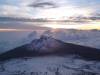 <small><b>Bilder von der Marangu Route aus dem Kilimanjaro-Gipfelbuch-Eintrag-Nr.: 269</b><br>Eintrag-Titel : Meine Besteigung Februar 2013 von Roland Neugebauer vom 2013-02-18 16:38:35<br><b>Bild-Beschreibung : Sonnenaufgang am Gilmans Point</b></small>