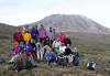 <small><b>Bilder von der Kikeleva Route aus dem Kilimanjaro-Gipfelbuch-Eintrag-Nr.: 76</b><br>Eintrag-Titel : Erneuter Aufstieg von Go-Kilimanjaro.info vom 2004-03-11 06:11:00<br><b>Bild-Beschreibung : Auf dem Kibo-Saddle</b></small>