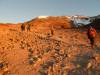 <small><b>Bilder von der Machame Route aus dem Kilimanjaro-Gipfelbuch-Eintrag-Nr.: 258</b><br>Eintrag-Titel : Tagesaufstieg Machame Sept. 2012 von Peter Richter vom 2013-01-01 18:12:14<br><b>Bild-Beschreibung : Phantastisches Licht</b></small>