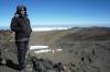 <small><b>Bilder von der Lemosho Route aus dem Kilimanjaro-Gipfelbuch-Eintrag-Nr.: 351</b><br>Eintrag-Titel : Meine Kilimanjarobesteigung Dezember 2014 von Marion Czekalla vom 2015-01-16 16:46:05<br><b>Bild-Beschreibung : Furtwängler u. Nördliches Eisfeld</b></small>
