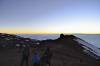 <small><b>Bilder von der Lemosho Route aus dem Kilimanjaro-Gipfelbuch-Eintrag-Nr.: 321</b><br>Eintrag-Titel : Norberts Lemosho-Tour August 2013 von Norbert Moser vom 2013-12-25 16:37:53<br><b>Bild-Beschreibung : Sonnenaufgang am Stella Point</b></small>