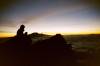 <small><b>Bilder von der Machame Route aus dem Kilimanjaro-Gipfelbuch-Eintrag-Nr.: 405</b><br>Eintrag-Titel : Eine Reise zum höchsten Berg Afrikas 2002 von Jürgen Wittler vom 2020-07-27 17:42:39<br><b>Bild-Beschreibung : Sonnenaufgang Mt Meru</b></small>