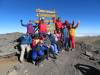 <small><b>Bilder von der Marangu Route aus dem Kilimanjaro-Gipfelbuch-Eintrag-Nr.: 395</b><br>Eintrag-Titel : Mein Gipfelerlebnis im Herbst 2016 von Guido Zanoli vom 2018-01-07 19:29:35<br><b>Bild-Beschreibung : Hurra, wir haben es geschafft !</b></small>