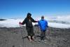 <small><b>Bilder von der Umbwe Route aus dem Kilimanjaro-Gipfelbuch-Eintrag-Nr.: 206</b><br>Eintrag-Titel : War schonmal jemand jünger? von Sven Kiessling vom 2010-09-01 11:02:23<br><b>Bild-Beschreibung : Auf dem Gipfelplateau</b></small>
