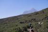 <small><b>Bilder von der Kikeleva Route aus dem Kilimanjaro-Gipfelbuch-Eintrag-Nr.: 210</b><br>Eintrag-Titel : Kibo Besteigung Juli 2010 von Thomas vom 2010-09-19 11:07:48<br><b>Bild-Beschreibung : Auch Mawenzi grüsst</b></small>