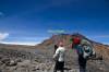 <small><b>Bilder von der Machame Route aus dem Kilimanjaro-Gipfelbuch-Eintrag-Nr.: 298</b><br>Eintrag-Titel : Kibo 2013 via Machame / Western Breach von Rüdiger Achtenberg vom 2013-09-02 14:10:42<br><b>Bild-Beschreibung : Kraterrand (Rim) erreicht</b></small>