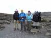 <small><b>Bilder von der Lemosho Route aus dem Kilimanjaro-Gipfelbuch-Eintrag-Nr.: 221</b><br>Eintrag-Titel : Unser Traum vom Dach Afrikas von Lena & Martin vom 2011-10-16 10:58:08<br><b>Bild-Beschreibung : Unsere Guides Modest (li.) & August (re.)</b></small>