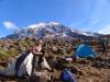 <small><b>Bilder von der Lemosho Route aus dem Kilimanjaro-Gipfelbuch-Eintrag-Nr.: 332</b><br>Eintrag-Titel : Strapazen am Kilimanjaro von Helmut Buteweg vom 2014-03-25 18:28:07<br><b>Bild-Beschreibung : Im Karanga Camp</b></small>