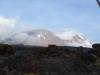 <small><b>Bilder von der Machame Route aus dem Kilimanjaro-Gipfelbuch-Eintrag-Nr.: 313</b><br>Eintrag-Titel : Meine Kibo-Besteigung im Oktober 2013 von Monika Höer vom 2013-10-20 11:22:06<br><b>Bild-Beschreibung : Kibo - Western Breach</b></small>
